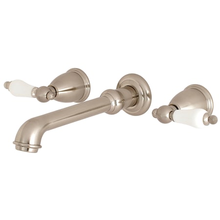 Roman Tub Faucet, Brushed Nickel, Wall Mount MPN:KS7028PL