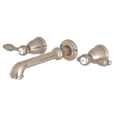 Roman Tub Faucet, Brushed Nickel, Wall Mount MPN:KS7028TAL