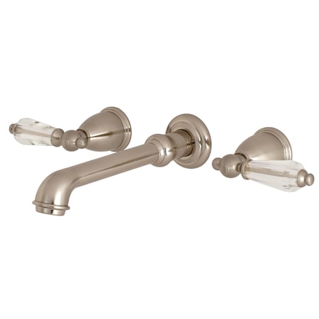 Roman Tub Faucet, Brushed Nickel, Wall Mount MPN:KS7028WLL