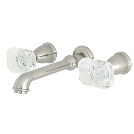 Roman Tub Faucet, Brushed Nickel, Wall Mount MPN:KS7028WQL