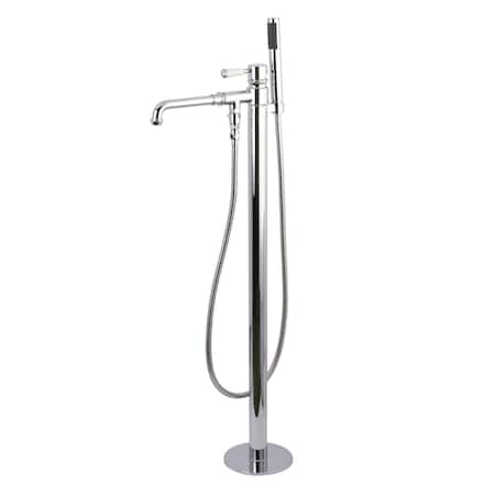 Freestanding Tub Faucet, Polished Chrome, Freestanding MPN:KS7031DPL