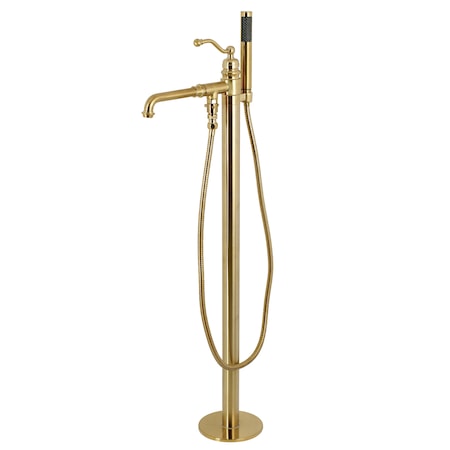 Freestanding Tub Faucet, Brushed Brass, Freestanding MPN:KS7037ABL