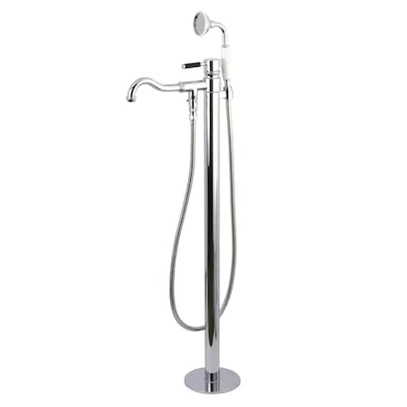 Freestanding Tub Faucet, Polished Chrome, Freestanding MPN:KS7131DKL