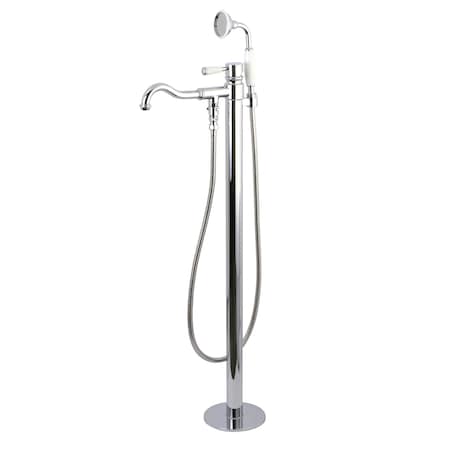 Freestanding Tub Faucet, Polished Chrome, Freestanding MPN:KS7131DPL