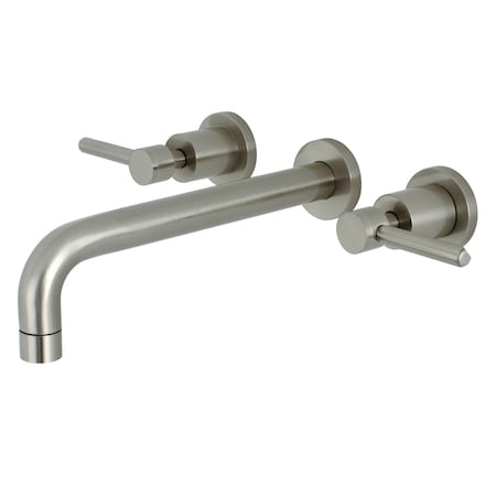 Roman Tub Faucet, Brushed Nickel, Wall Mount MPN:KS8028DL