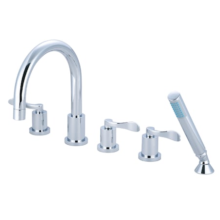 Roman Tub Faucet, Polished Chrome, Deck Mount MPN:KS83215DFL