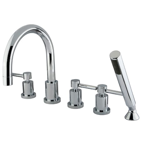Roman Tub Faucet, Polished Chrome, Deck Mount MPN:KS83215DL