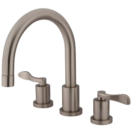 Roman Tub Faucet, Brushed Nickel, Deck Mount MPN:KS8328DFL
