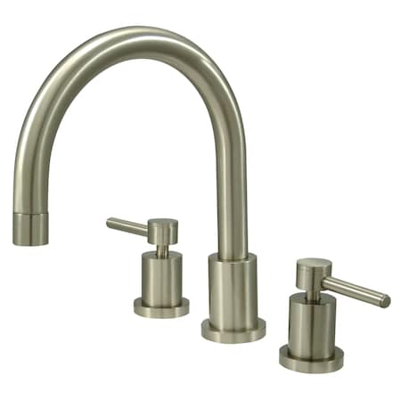 Roman Tub Faucet, Brushed Nickel, Deck Mount MPN:KS8328DL