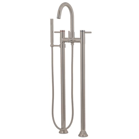 Freestanding Tub Faucet, Brushed Nickel, Freestanding MPN:KS8358DL
