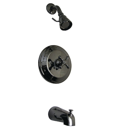 NB3630AX Pressure Balanced Tub/Shower Faucet with Metal Cross Handle MPN:NB3630AX