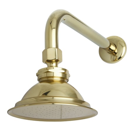Shower Head, Polished Brass, Wall Mount MPN:P10PBCK