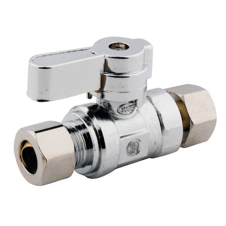KF3330 3/8 OD X 3/8 OD Comp Straight Stop Valve MPN:KF3330