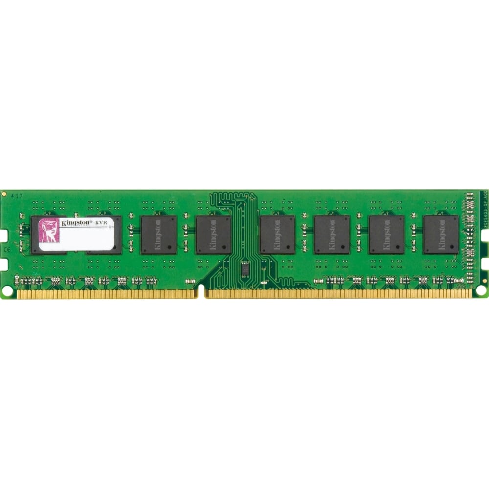 Kingston ValueRAM 8GB DDR3 SDRAM Memory Module - For Motherboard - 8 GB (1 x 8GB) - DDR3-1600/PC3-12800 DDR3 SDRAM - 1600 MHz - CL11 - 1.50 V - Non-ECC - Unbuffered - 240-pin - DIMM - Lifetime Warranty (Min Order Qty 2) MPN:KVR16N11/8