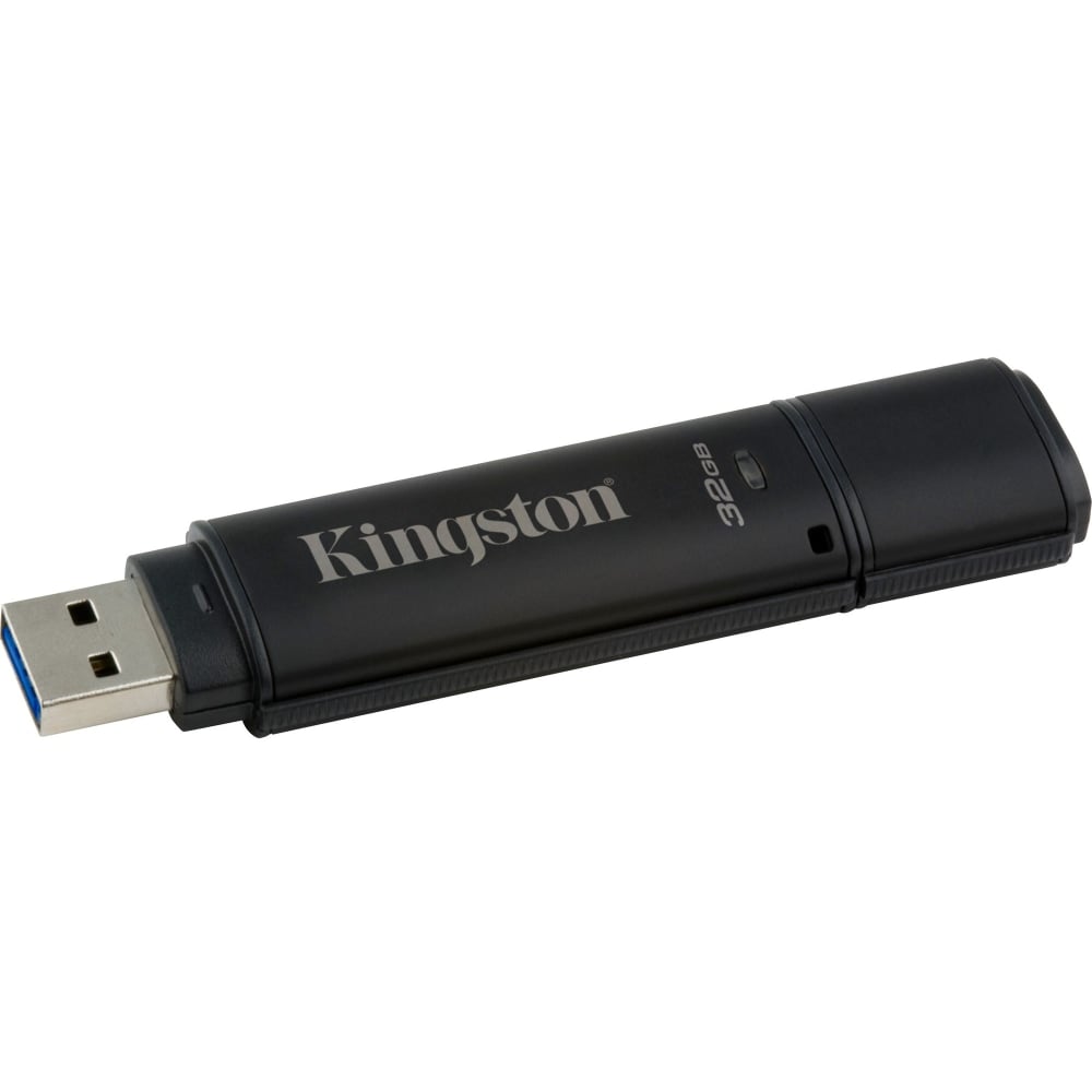 Kingston 32GB USB 3.0 DT4000 G2 256 AES FIPS 140-2 Level 3 - 32 GB - USB 3.0 - 256-bit AES MPN:DT4000G2DM/32GB