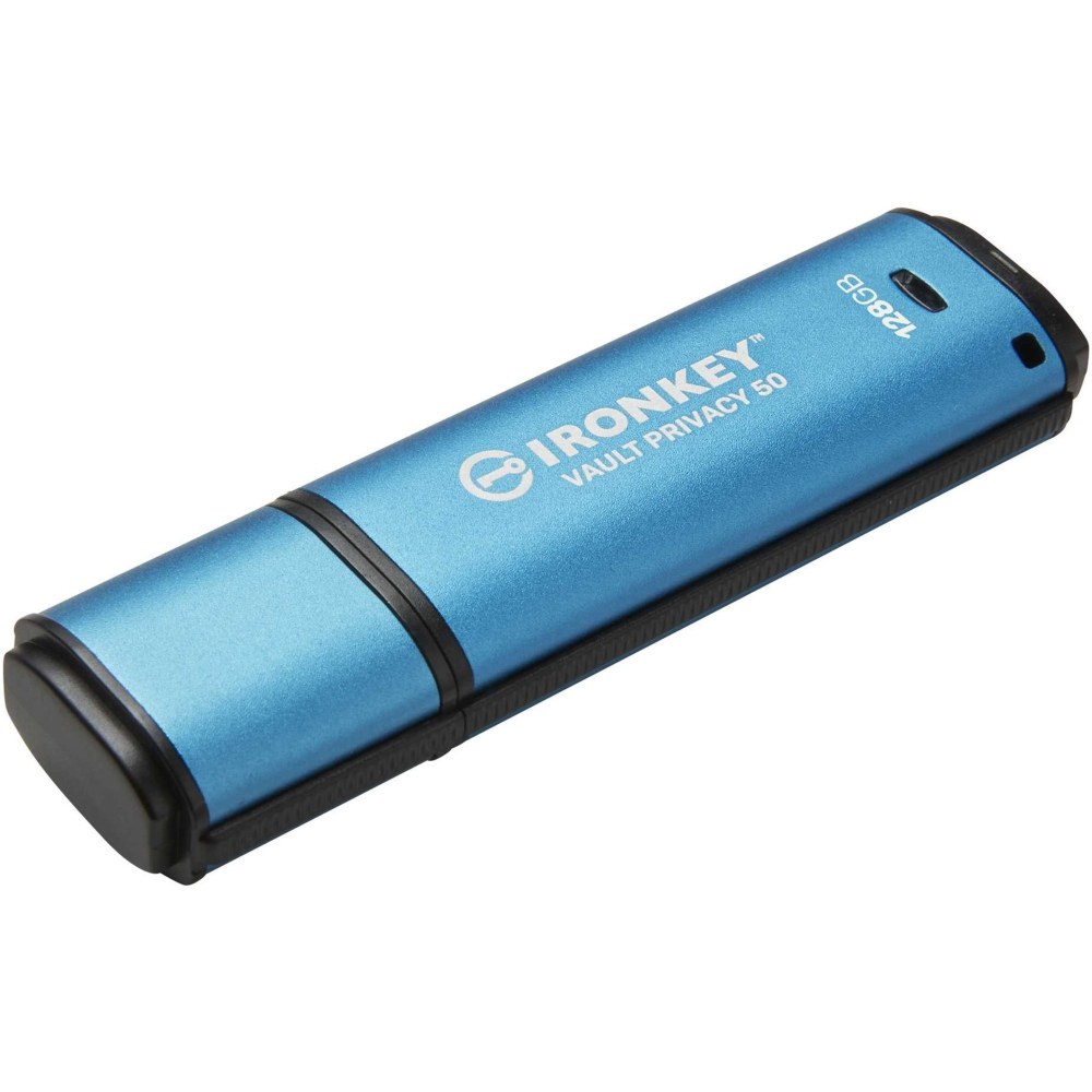 IronKey Vault Privacy 50 Series 128GB USB 3.2 (Gen 1) Type A Flash Drive - 128 GB - USB 3.2 (Gen 1) Type A - IKVP50128GB MPN:IKVP50/128GB