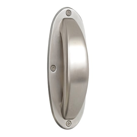 Pull Handle, Silver, Aluminum, 4 in L MPN:KG30