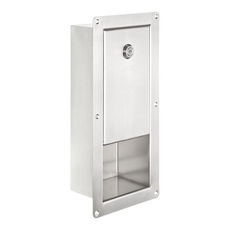 Toilet Paper Dispenser, (400) Tissues, SS MPN:KG10