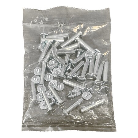 Binder Post and Screws, PK25 MPN:100160+151-K25-GWW