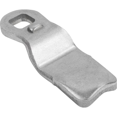 Tongue L=45, H=22, Stainless Steel 1.4301 Bright MPN:K1340.45220