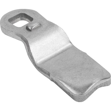 Tongue L=45, H=26, Stainless Steel 1.4301 Bright MPN:K1340.45260
