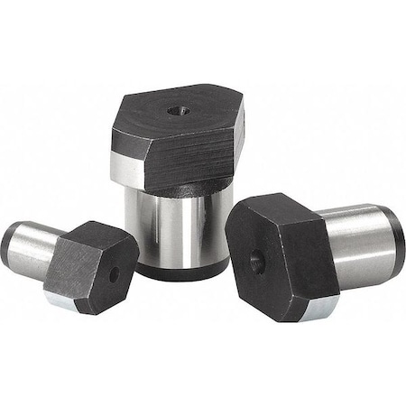 Positioning Pin Free-Milled D1= 16 Tool Steel, Black Oxidized, Ground, D2= 9 MPN:K0354.09