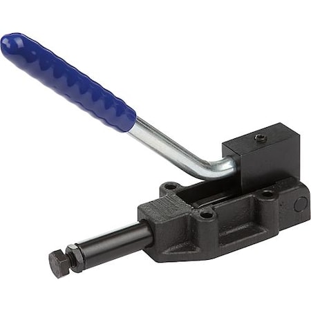 Push-Pull Clamp, Reversible Handle, Heavy Version, F1=12100, F2=50000, Steel Phosphated, 254 MM Base MPN:K0088.5000