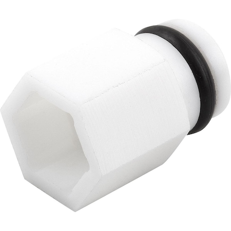 Protective Insert For Socket With O-Ring, Pet Natural, Sw=10, Sw1=7 MPN:K1361.0704