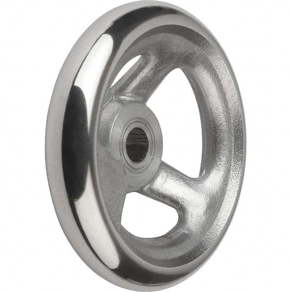 Spoked Handwheel: Black Oxide & Polished Finish MPN:K0160.0315XCS