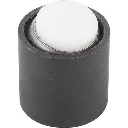 Self-Aligning Pads With O-Ring D1=30, Form:K Carbon Steel, Interchangable Insert, Comp:Polyacetal MPN:K0285.730X030