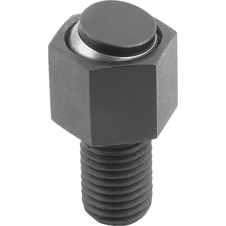 Self-Aligning Pads With O-Ring, Form:C Carbon Steel, Interchangable Insert, Comp:Tool Steel, Sw=19 MPN:K0289.112X040