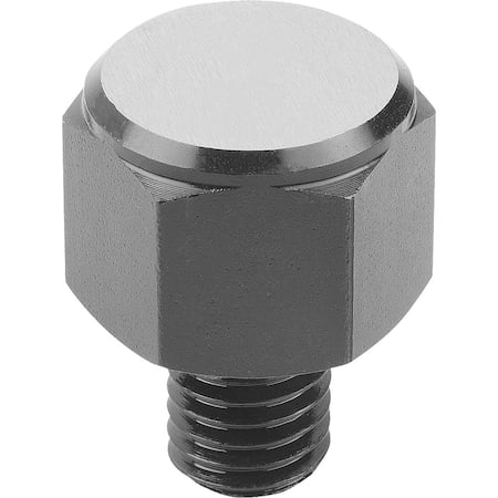 Positioning Foot, Form:A, Free-Cutting Steel Hardened A. Black Oxidise, Sw=13 MPN:K0298.108