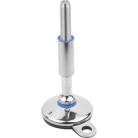 Levelling Foot For Hyg. Area, Form:B M16X79, D=80, Stainless Steel MPN:K1303.208016X140