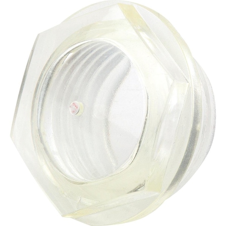 Oil Level Sight Glass D1=G3/4, D=36, Form:A Without Reflector, Thermoplastic MPN:K0445.135034