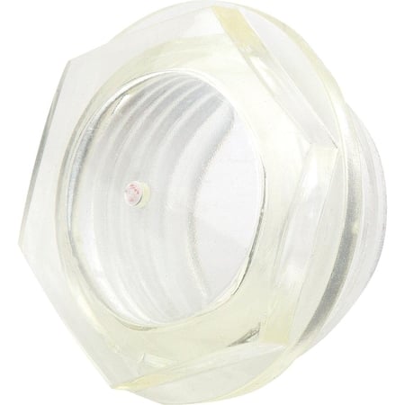 Oil Level Sight Glass D1=M40X1, 5, D=51, Form:A Without Reflector, Thermoplastic MPN:K0445.1514015