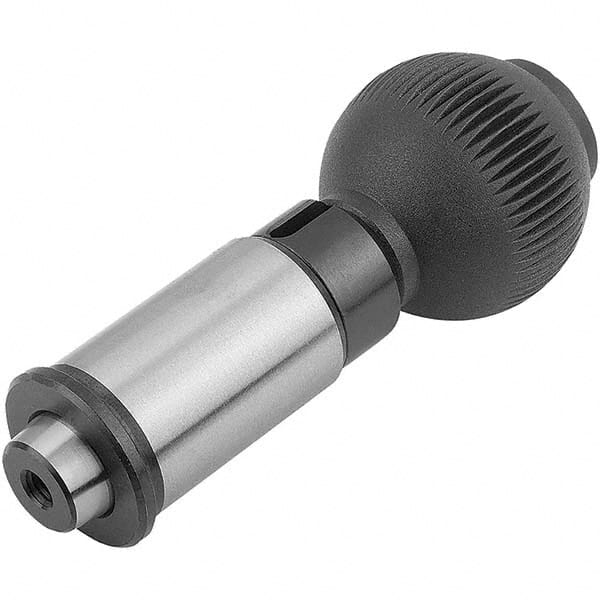 10mm Plunger Diam, Knob Handle Indexing Plunger MPN:K0359.010