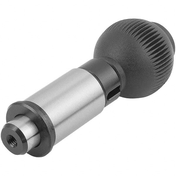 10mm Plunger Diam, Knob Handle Indexing Plunger MPN:K0361.010