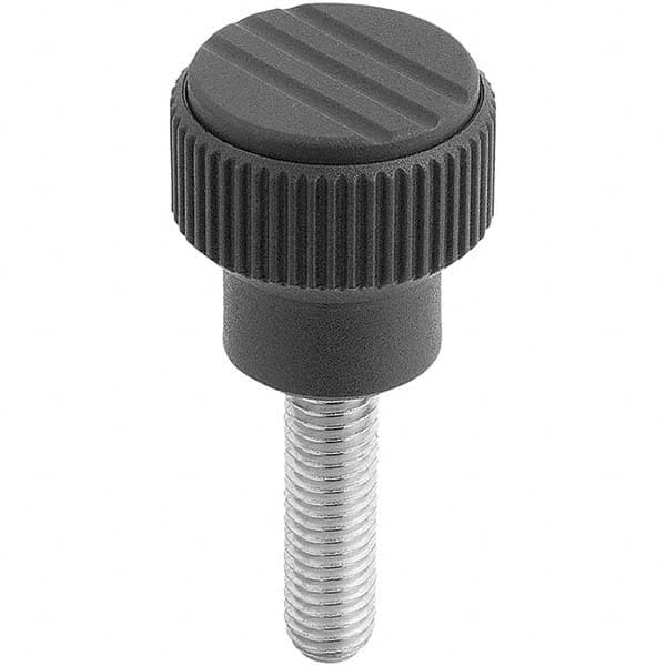 M8, 26mm Diam Knurled Knob MPN:K0247.0208X40