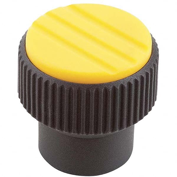 M10, 14mm Hole, 34mm Diam Knurled Knob MPN:K0247.03107