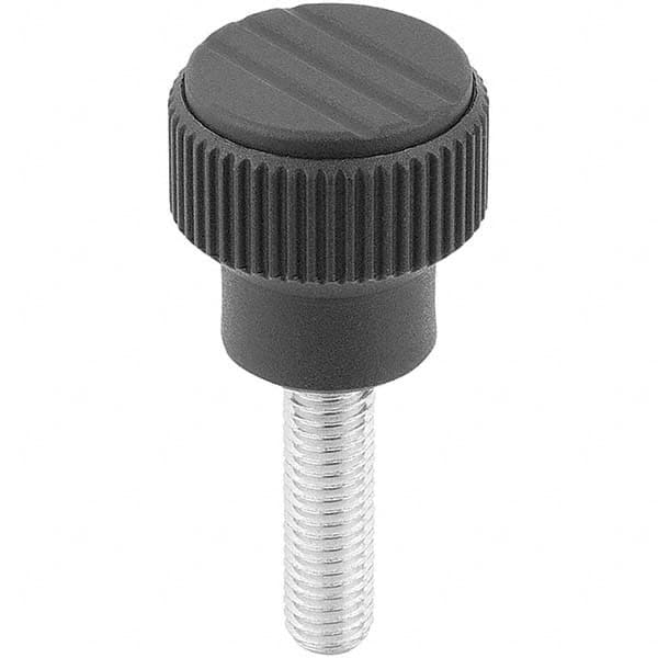 M5, 21mm Diam Knurled Knob MPN:K0247.105X15