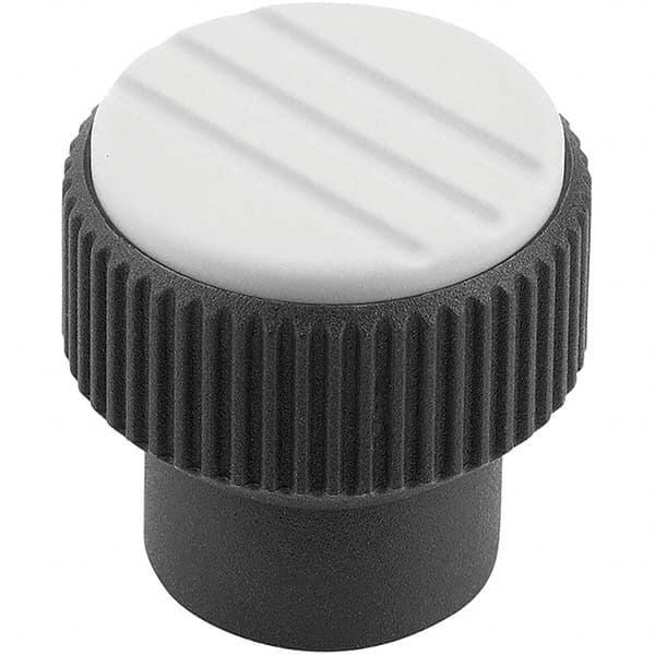 M10, 14mm Hole, 34mm Diam Knurled Knob MPN:K0247.3105