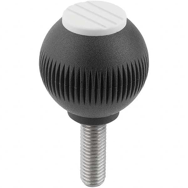 Ball Knob: Threaded Stem, 0.7874