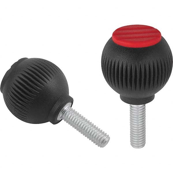 Ball Knob: Threaded Stem, 1.1811