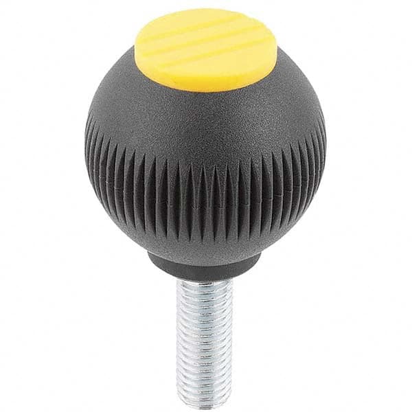 Ball Knob: Threaded Stem, 1.5748