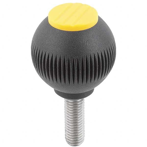 Ball Knob: Threaded Stem, 0.7874