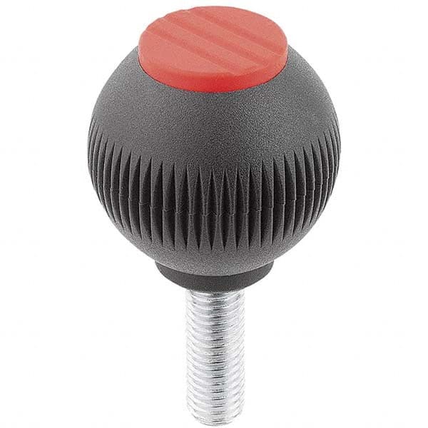 Ball Knob: Threaded Stem, 0.7874