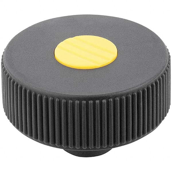 M5, 10mm Hole, 40mm Diam Knurled Knob MPN:K0260.21057
