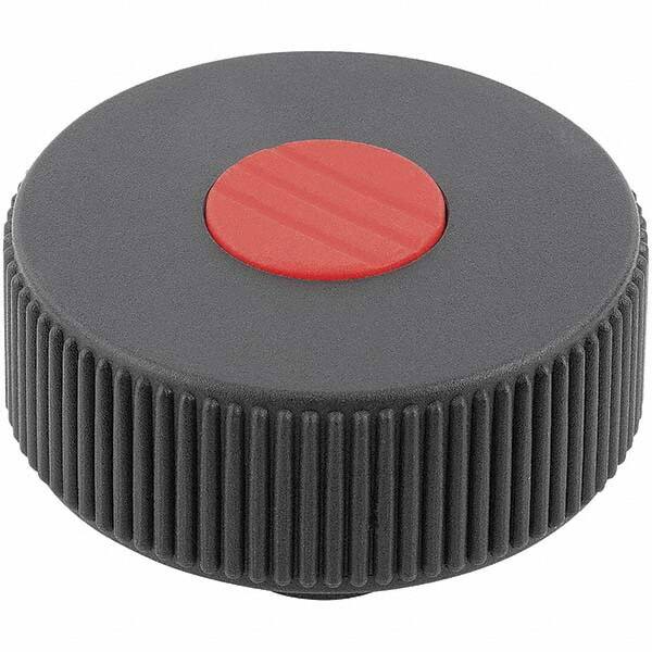 10mm Hole, 40mm Diam Knurled Knob MPN:K0260.41066