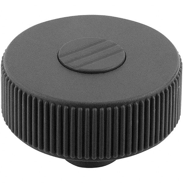 14mm Hole, 63mm Diam Knurled Knob MPN:K0260.4310