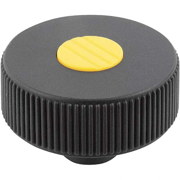 14mm Hole, 63mm Diam Knurled Knob MPN:K0260.43107
